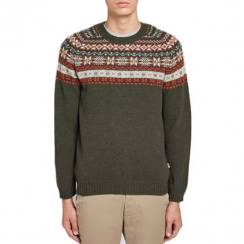 3 Pcs Jacquard Cotton Wool Mens Crewneck Sweaters