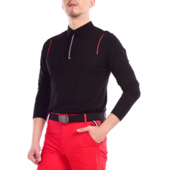 2 Pcs Mens Long Sleeve Polo Shirts
