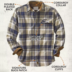 2 Pcs High Quality Long Sleeve Plaid Autumn Casual Flannel Men Shirts