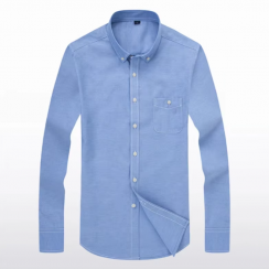 7 Pcs Mens Button up Fashionable Lapel Business Shirt